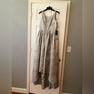 High Low Gown With Asymmetrical-never worn-original tags still on